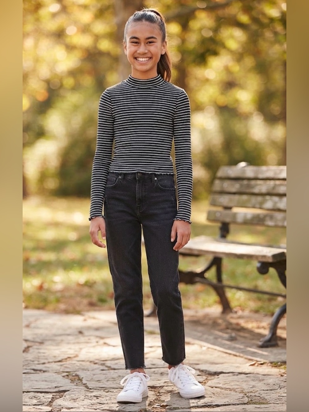 Cat & Jack Stripped Long Sleeve